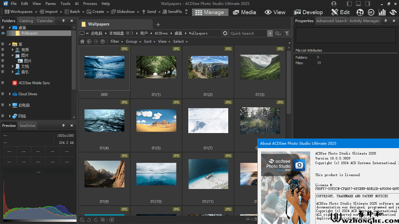 ACDSee Photo Studio 2025 - 无中和wzhonghe.com -2